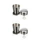 thumbnail image 4 of Cateissary Frascos de agua de acero inoxidable duraderos taza de café de viaje taza portátil agua café al aire libre vaso de té botella plegable Type4 NO4 Cateissary CBP080074, 4 of 5
