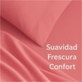 thumbnail image 4 of Juego de Sabanas Kyuden Home Tacto Algodón Coral Matrimonial, 4 of 6