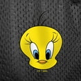 thumbnail image 5 of Looney Tunes Tweety Bird Mens Lined Mesh Shorts, Black, Medium, 5 of 6