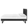 thumbnail image 6 of Platform Bed Frame, Queen Size, Wood, Black, Modern Contemporary Urban Design, Bedroom Master Guest Suite, 6 of 10