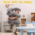 thumbnail image 4 of Hongchun stuffed elephant stuffed animal 60.96cm, 4 of 6