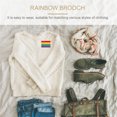 thumbnail image 4 of 5pcs Rainbow Brooch Pin Women Clothes Decoration Lapel Pin DIY Brooch Pin, 4 of 8