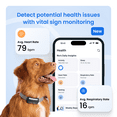 thumbnail image 5 of Tractive Smart GPS Dog Tracker with Vital Signs Monitoring (Black), 5 of 7