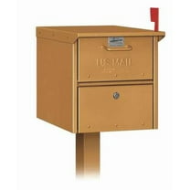 Salsbury Industries Salsbury Brass Roadside Mailbox