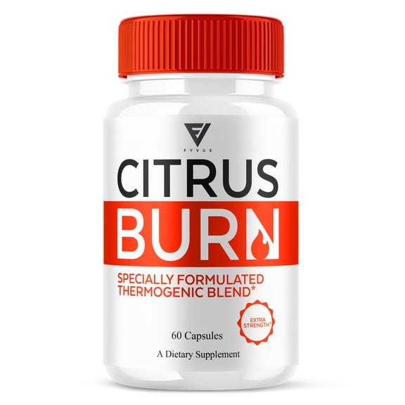 Citrus Burn Weight Management Capsules, CitrusBurn Advanced Daily Health Formula Pills (60 Capsules)