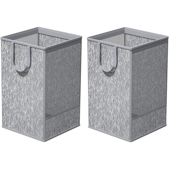 NPET Large Collapsible Laundry Basket with Reinforced Handles, PEVA Waterproof Storage Hamper for Clothes, Toys, Pillows, Blankets - Foldable Laundry Hamper for Bedroom, Bathroom, Laundry Room, Dorm