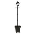 thumbnail image 7 of Gama Sonic Solar Outdoor Light Post, Decorative Lamp Planter with EZ-Anchor Auger, Baytown Bulb, Black Cast Aluminum, 106BPLSG0, 7 of 7