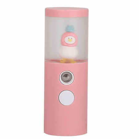 

Egebert Portable Face Steamer Mini Cartoon Cute Girl Face Mister Facial Steamer Portable Nano Mist Sprayer