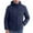 Blue, variant on Smart Heated Jackets for Men with 4-Zone Control 21 Heating Areas USB Charging 10007mAh Hooded Small print Outwear (Battery Not Included)