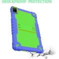thumbnail image 4 of SOATUTO for TCL TAB 10 NXTPAPER 5G 10.4 Inch Tablet Case, Heavy Duty Protective Case Cover with Kickstand for TCL TAB 10 NXTPAPER 5G 10.4 Inch Model 9199S Tablet (Navy Blue/Green), 4 of 7