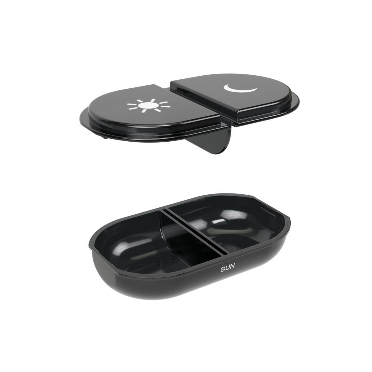 Ezy Dose Weekly AM/PM Pill Organizer with Removable Compartments
