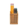 thumbnail image 6 of Mind Reader Lattice Collection, Paper Tray and Pen Cup Set, Office, Rayon from Bamboo, Brown, 6 of 10