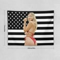 thumbnail image 5 of Madelyn Star Cline Tapestry Pink American Flag Wall Hanging College Dorm Decor Room Poster For Bedroom Living Room Gifts 30"x40", 5 of 16