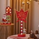 thumbnail image 4 of Señal de parada de Navidad creativa, señal de parada con luz LED, decoración de regalos únicos de Navidad, 4 of 7
