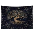 thumbnail image 1 of Tapiz de pared con diseño de árbol de la vida, microtela, 150 x 130 cm, 1 of 1
