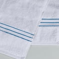 thumbnail image 4 of BNM Turkish Cotton Luxury Hand Towel Set of 6, Light Blue, 4 of 5