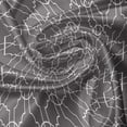 thumbnail image 5 of Ambesonne Geometrical Valance Pack of 2, Monochrome Quatrefoil, 54"X18", Grey and White, 5 of 5