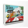 thumbnail image 2 of Stupell Industries Love Journey Vintage Comic Book Design Canvas Wall Art by Ester Kay, 2 of 5