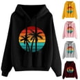 thumbnail image 5 of Hoodies Woman Autumn Winter Hoodies Sweatshirt Pullover Tops Long Sleeve Comfy Tops, 5 of 5