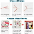 thumbnail image 4 of Cartoon Simple Robin Bird DIY Stamped Cross Stitch Kits Easy for Beginners Children with Hoop 11CT Needlepoint Counted Embroidery Kits Art Craft Wall Decoration 14x14inch(3), 4 of 9