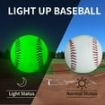 thumbnail image 1 of 6 Pack Glowing in The Dark Baseball Luminous Base Balls, 1 of 7