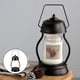 thumbnail image 1 of Calentador de regulable, lámpara sin llama, aceite de , calentador eléctrico de de cera para de o pequeño y grande, Negro Macarena Lámpara calentadora de velas, 1 of 8