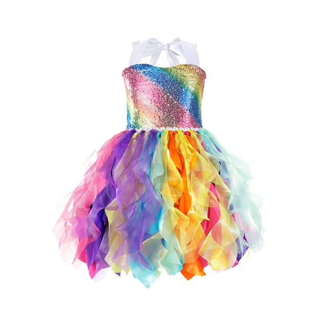 LOVZFMLL Robe d'Été à Manches Courtes à Volants Col Rond Broderie Dentelle Jupe Princesse avec Nœud