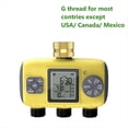 thumbnail image 2 of 3-Outlet Automatic Water Timer Garden Irrigation Watering System -Control Sprinkler Programmer Tools,1 * Water Timer, 2 of 6