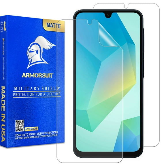 ArmorSuit 2 Pack Paper-Feel Texture Screen Protector for Samsung Galaxy A16 5G Case Friendly MilitaryShield Matte Film - Made in USA