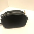 thumbnail image 3 of Michael Kors Jet Set Glam Small Oval Crossbody Leather Black Handbag Bag Purse, 3 of 4