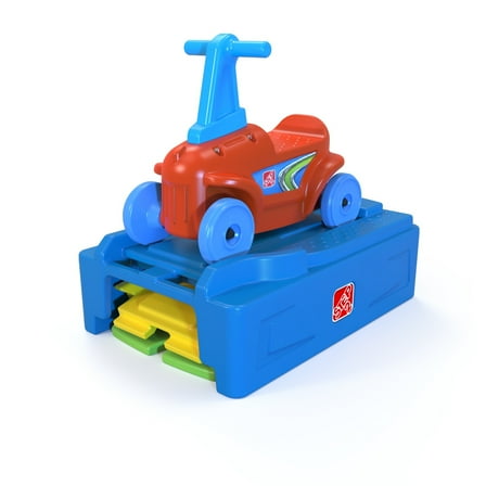 Step2 Dash and Stow Plastic Roller Coaster and Ride-On for Kids Ages 1.5 to 5 Years