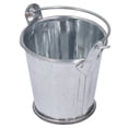 thumbnail image 4 of 2 Pcs Dollhouse Iron Bucket Vivid Exquisite Miniature Simulation Iron Bucket for 1/12 Doll House Decoration, 4 of 5