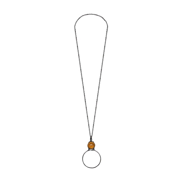 Collar para mujer, joyería para mujer, collar de cristal con colgante de cristal, collar de cristal con arte de cristal, collar de lectura, regalo de lectura para el día de la madre, collar de costura