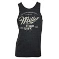 thumbnail image 1 of Miller 43309-Large High Life Mens Tank Top, Charcoal - Large, 1 of 1