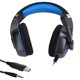 thumbnail image 1 of Auriculares para juegos con cable con luz LED, micrófono, juegos de computadora, auriculares Plug and Play (azul negro), 1 of 5