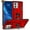 Red, variant on For Motorola Moto G Stylus 5G 2023 Shockproof Hybrid Dual Layer PC + TPU with Ring Stand Metal Kickstand Shell Phone Case Cover by Xpression - Red