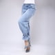 thumbnail image 4 of Pantalón Recto Tiro Alto Mezclilla 100% Algodón Jeans Dama, 4 of 6