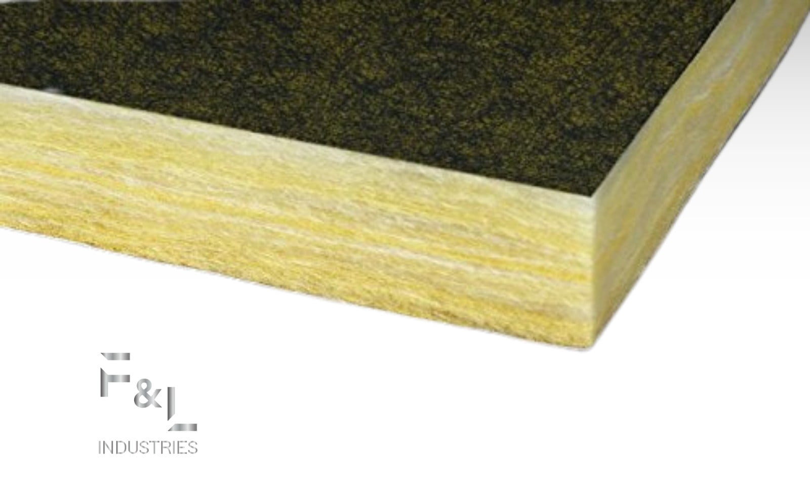 F&L R6 Johns Manville Duct Insulation Panel - HVAC Thermal Fiberglass Insulation for Sheet Metal Duct Systems (1.5in x 24in x 48in)