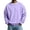 Light Purple, variant on Delconic Men's Crewneck Sweatshirt - Basic Long Sleeve Pullover for Casual & Athletic Wear Beige L
