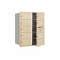 thumbnail image 3 of Salsbury Industries Recessed Private 10 Door Front Load 4C Horizontal Mail Center with 1 Parcel Locker, 3 of 4