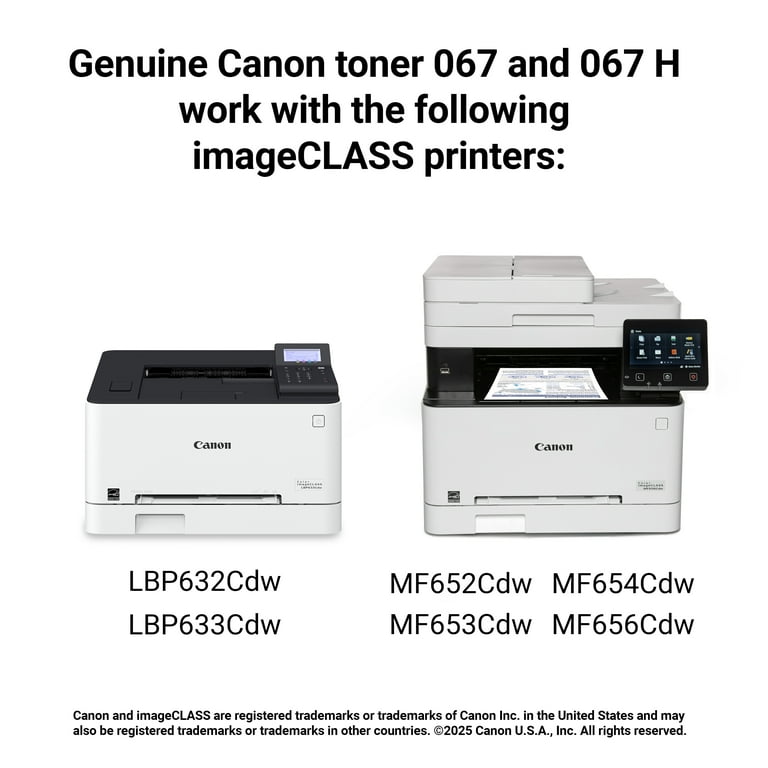 Canon Toner Cartridge 067 H Magenta for Laser Printer Ink