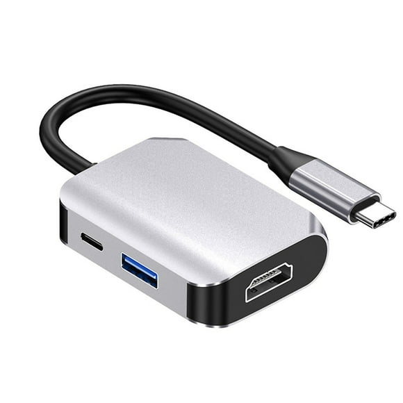 USB C Hub To HDMI USB 3.0 PD 3 In 1 USB C Docking Station Switch Adapter-SinKeeU
