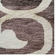 thumbnail image 4 of Rugsotic Carpets Hand Knotted Silk Area Rugs - 6'X9', Rectangle, Brown Beige, Contemporary Modern Design, High Pile Thick Handmade Anti Skid Area Rugs For Living Room, Bed Room (Ns3307), 4 of 5