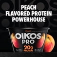 thumbnail image 4 of Oikos Pro 20g Protein, Peach Yogurt-Cultured Ultra-Filtered Milk&nbsp;Product Cup, 5.3 oz, 4 of 15