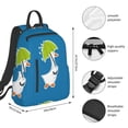 thumbnail image 4 of Balery Goose Holding an Umbrella Lightweight Backpack for Men and Women - Durable and Water-Resistant, Ideal for School, Work, Travel, and Everyday Use, 4 of 9
