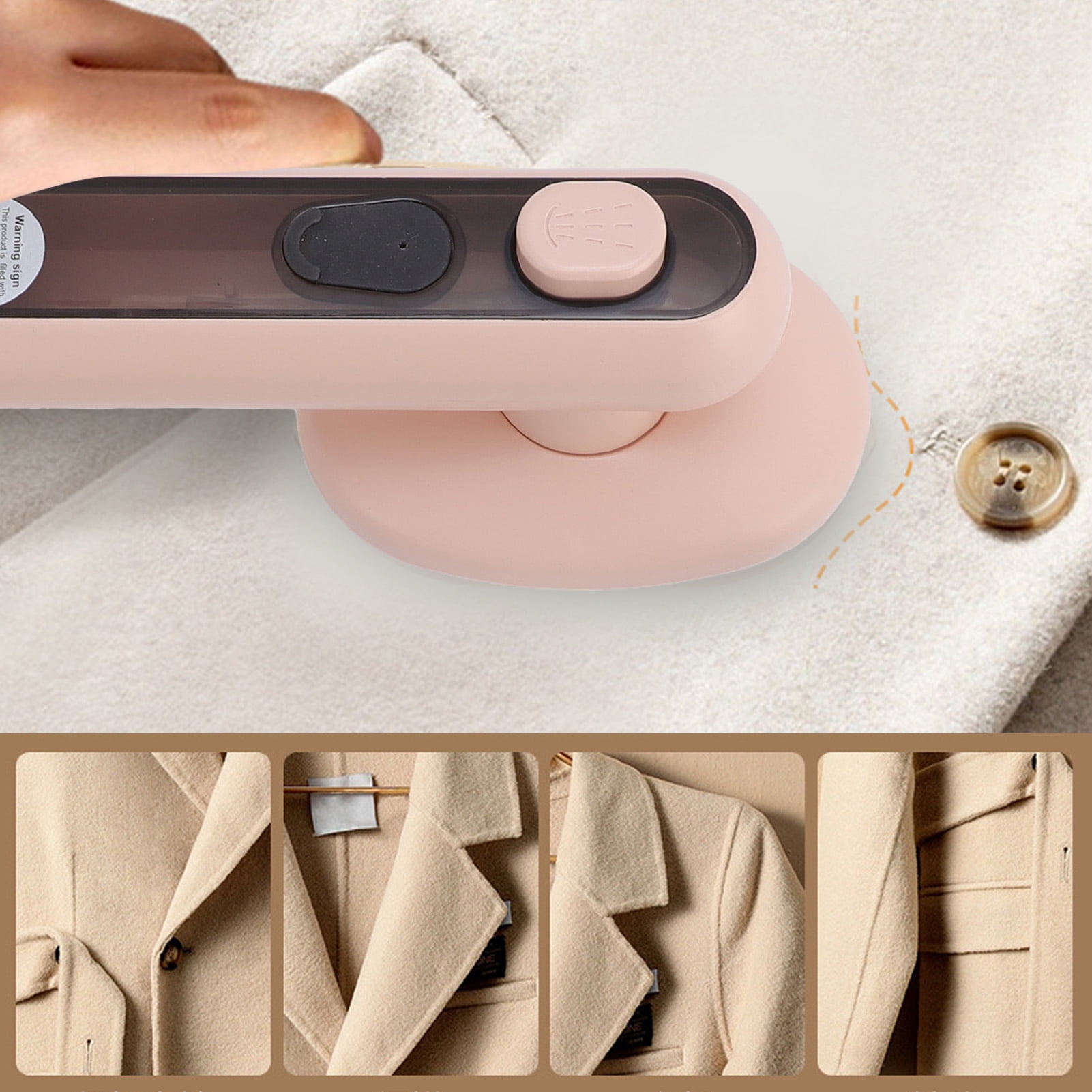 Travel Steamer Iron for Clothes Mini - Portable Ironing Machine Travel Small Size Portable Steamer Travel College Dorm Home Office
