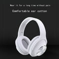 thumbnail image 6 of Active Noise Cancelling Headphones, Wireless Over Ear Bluetooth Headphones, 3EQ Modes via Button, 60H Playtime Lightweight Folding Stereo Bass Headset with Mic, for Travel Home, 6 of 6