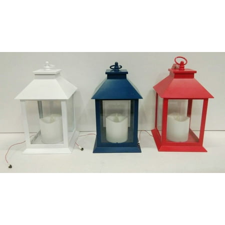 Way To Celebrate White Led Lantern.