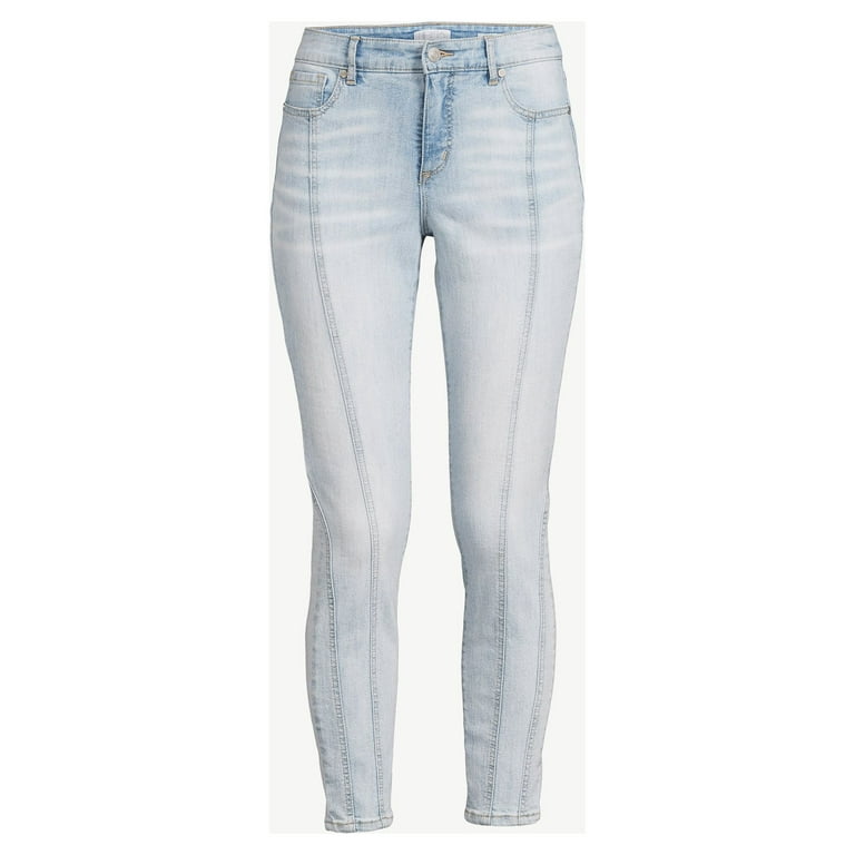 Sofia Jeans by Sofia Vergara Sofia Skinny Mid-Rise Stretch Ankle Jeans, Sofia Vergara Just Dropped Another Line at Walmart, and Everything Is Under  $38