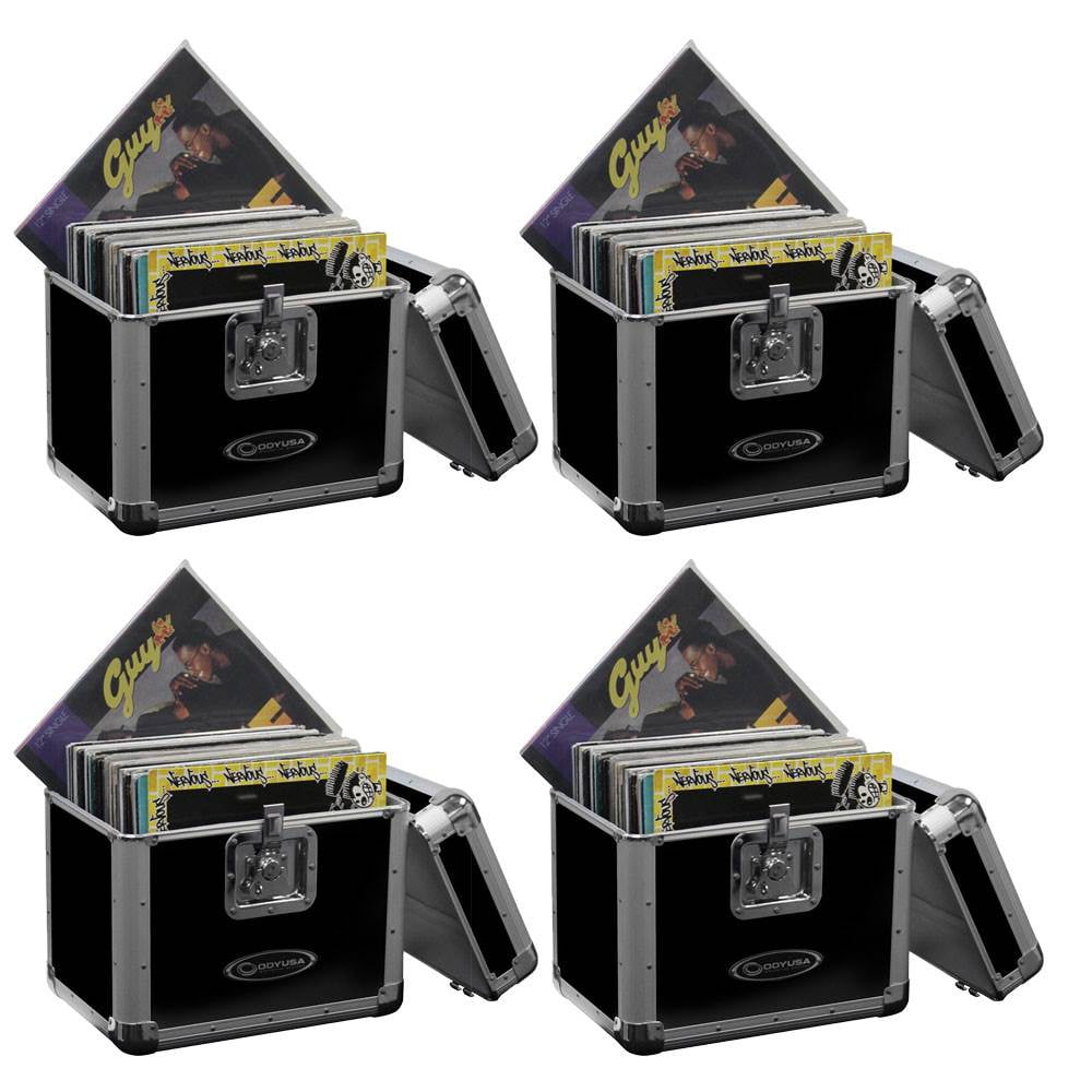 Odyssey 12 Inch LP Vinyl Records Stacking Utility Krom Transport Case